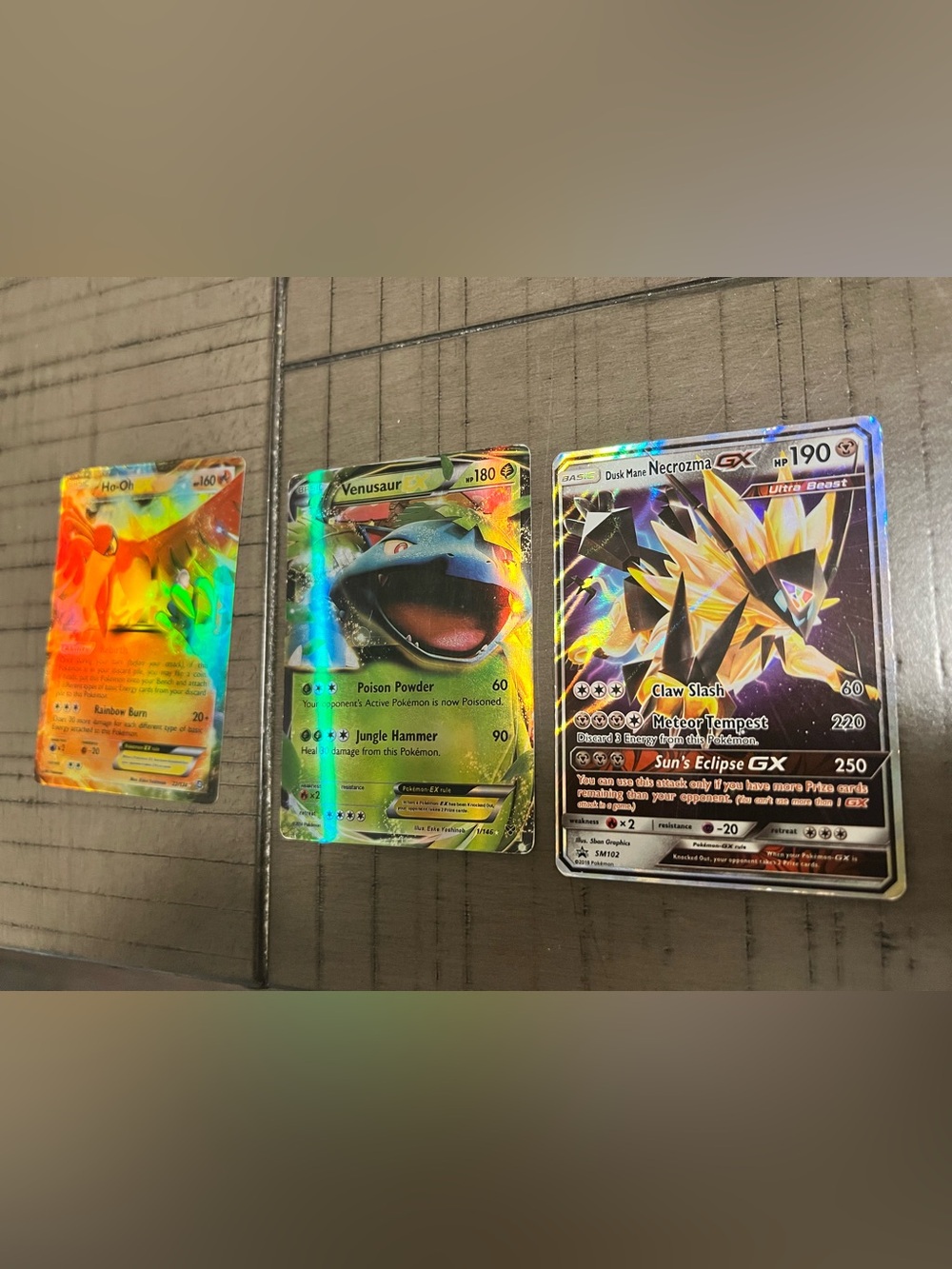 Pokémon Card Lot - rare - GX, EX & Holo Cards lightly played